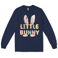 Navy little bunny malias Long Sleeve Tee - MaliasSmallBusiness