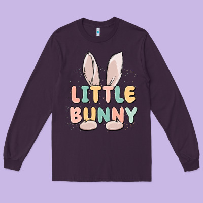 Little Bunny Malias Long Sleeve Tee Designed By Maliassmallbusiness