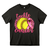Asphalt Tackle Cancer Softball Heavy Core Tee - texasbilliewilder
