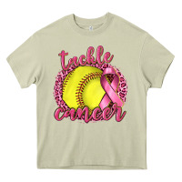 Mossy Tackle Cancer Softball Heavy Core Tee - texasbilliewilder