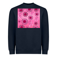 Navy breast cancer Heavyweight Sweatshirt - Jasminsmagicworld