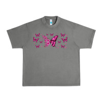 Tornado floral breast cancer butterfly Urban Heavy Tee - Jasminsmagicworld