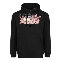 Black Nurse Floral Heavyweight Hoodie - Bettercallsaul