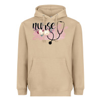 Mushroom Nurse Floral Heavyweight Hoodie - Bettercallsaul