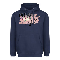 Navy Nurse Floral Heavyweight Hoodie - Bettercallsaul