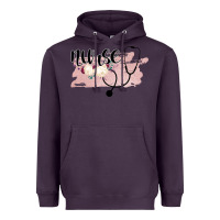 Plum Nurse Floral Heavyweight Hoodie - Bettercallsaul