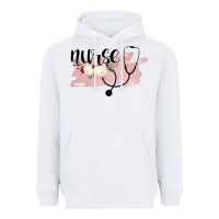 White Nurse Floral Heavyweight Hoodie - Bettercallsaul