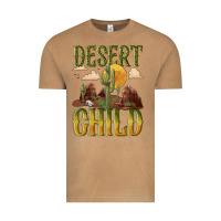 Vintage Camel desert child cactus Vintage Tee - NancyCooperArtShop