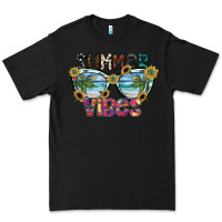 Black summer vibes Premium Tee - SublimationCraftShop
