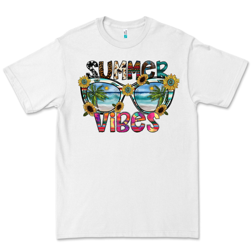 Summer Vibes Premium Tee by SublimationCraftShop | Teevron