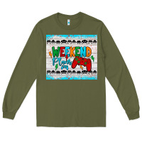 Army Green weekend plans Long Sleeve Tee - JahusDesignShop