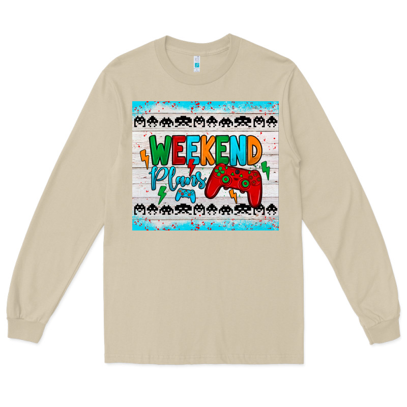 Weekend Plans Long Sleeve Tee by JahusDesignShop | Teevron