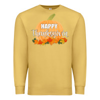 Antique Gold Happy Thanksgiving Premium Sweatshirt - Bettercallsaul