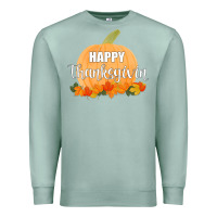 Seafoam Happy Thanksgiving Premium Sweatshirt - Bettercallsaul