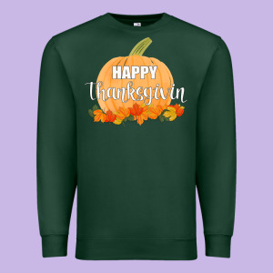 Happy Thanksgiving Premium Sweatshirt Designed By Bettercallsaul