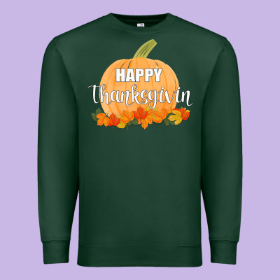 Happy Thanksgiving Premium Sweatshirt Designed By Bettercallsaul