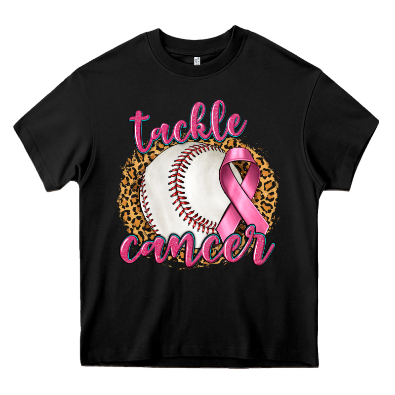 Tackle Cancer Baseball Heavy Core Tee by texasbilliewilder | Teevron