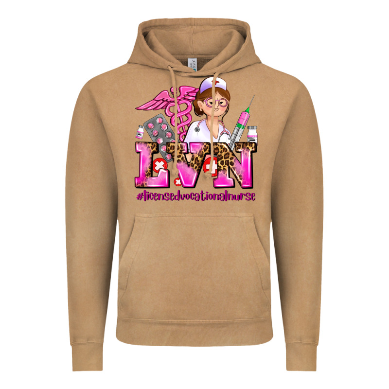 Lvn Licensed Vocational Nurse Vintage Hoodie by AdoDesignShop | Teevron