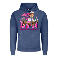 Vintage Denim lvn licensed vocational nurse Vintage Hoodie - AdoDesignShop