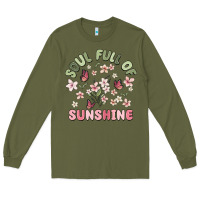 Army Green soul full of sunshine Long Sleeve Tee - MaliasSmallBusiness