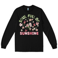 Black soul full of sunshine Long Sleeve Tee - MaliasSmallBusiness