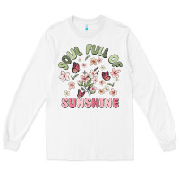 White soul full of sunshine Long Sleeve Tee - MaliasSmallBusiness