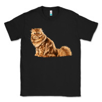 Black Persian Cat Classic Tee - LillyAllenDesigns