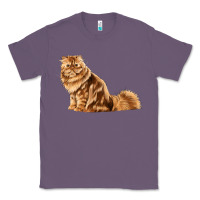 Lavender Persian Cat Classic Tee - LillyAllenDesigns