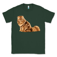 Sports Green Persian Cat Classic Tee - LillyAllenDesigns