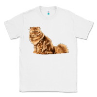 White Persian Cat Classic Tee - LillyAllenDesigns