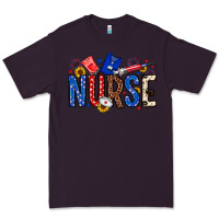 Plum American Nurse Premium Tee - Neo Western