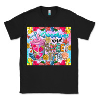 Black summer vibes with sweet tea Classic Tee - CowhideDigitalArt