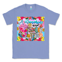 Colony Blue summer vibes with sweet tea Classic Tee - CowhideDigitalArt
