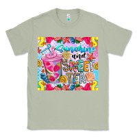 Matcha summer vibes with sweet tea Classic Tee - CowhideDigitalArt