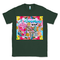 Sports Green summer vibes with sweet tea Classic Tee - CowhideDigitalArt