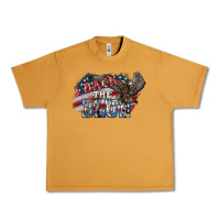 Peanut Butter i back the blue eagle Urban Heavy Tee - NancyCooperArtShop
