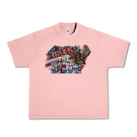 Salmon i back the blue eagle Urban Heavy Tee - NancyCooperArtShop