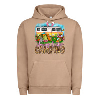 Pigment Burro Happy Easter camping Urban Hoodie - OliviaCreatesArt