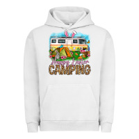 Pigment Lunar Rock Happy Easter camping Urban Hoodie - OliviaCreatesArt