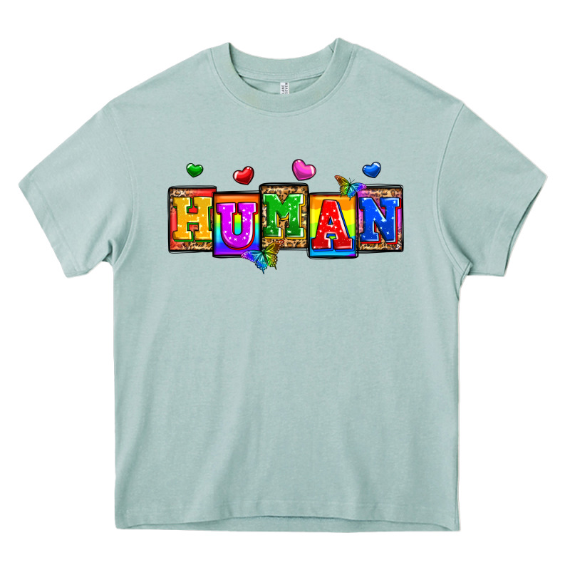 Pride Human Heavy Core Tee by Zillion Design Studio | Teevron