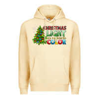 Christmas Light Are My Favorite Color Premium Hoodie | Teevron