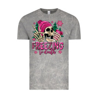 Cloud Rock freezing to death winter skull Vintage Tee - Jasminsmagicworld