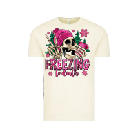 Vintage Arctic freezing to death winter skull Vintage Tee - Jasminsmagicworld