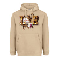 Mushroom Love Softball Heavyweight Hoodie - Bettercallsaul