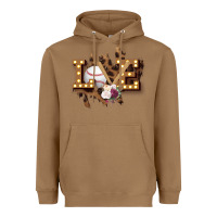 Toasted Coconut Love Softball Heavyweight Hoodie - Bettercallsaul