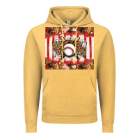 Vintage Mustard baseball mom Vintage Hoodie - Jasminsmagicworld