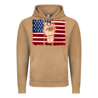 Vintage Camel american flag with hand Vintage Hoodie - Artiststas