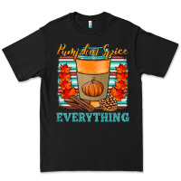 Black pumpkin spice everything Premium Tee - HRA Design Shop