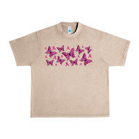 French Oak breast cancer butterflies Urban Heavy Tee - Jasminsmagicworld