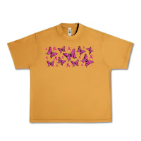 Peanut Butter breast cancer butterflies Urban Heavy Tee - Jasminsmagicworld